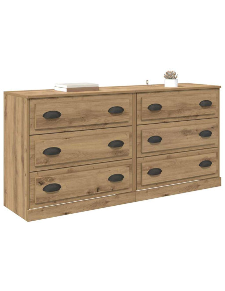 Sideboards 2 pcs Rovere artigianale 70 x 35,5 x 67,5 cm