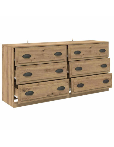 Sideboards 2 pcs Rovere artigianale 70 x 35,5 x 67,5 cm