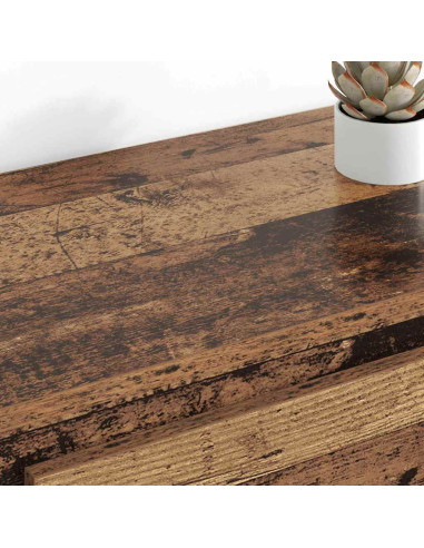 Sideboards con cassetto 2 pcs Legno vecchio 70 x 35,5 x 67,5 cm