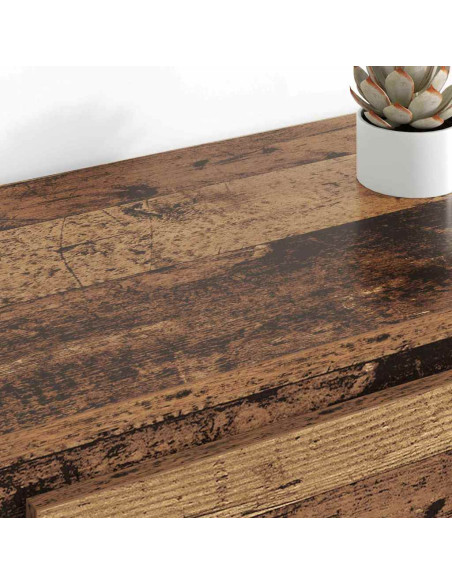 Sideboards con cassetto 2 pcs Legno vecchio 70 x 35,5 x 67,5 cm