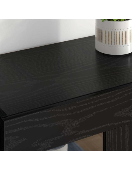 Armadi da Parete 2 pcs Rovere Nero 69,5 x 34 x 90 cm