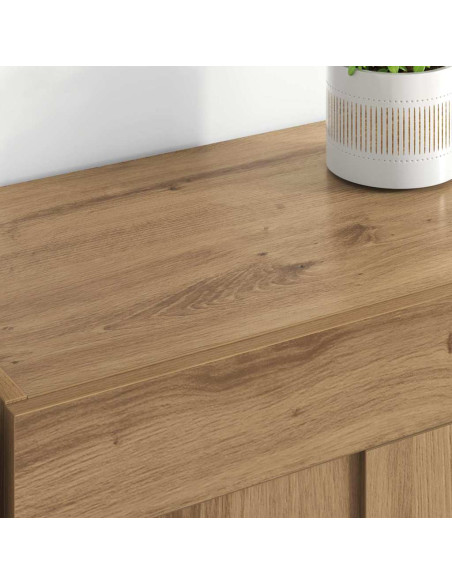 Mobile a muro 2 pcs Rovere artigianale 69,5 x 34 x 90 cm