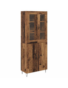 Credenza Legno vecchio 69,5 x 34 x 180 cm Legno multistrato 2