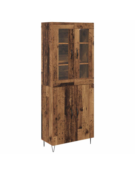 Credenza Legno vecchio 69,5 x 34 x 180 cm Legno multistrato