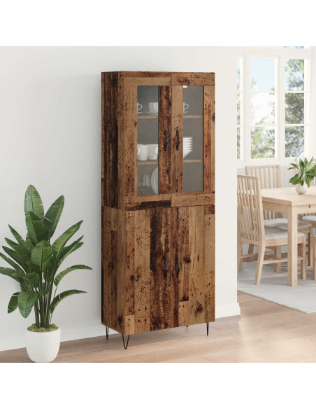 Credenza Legno vecchio 69,5 x 34 x 180 cm Legno multistrato