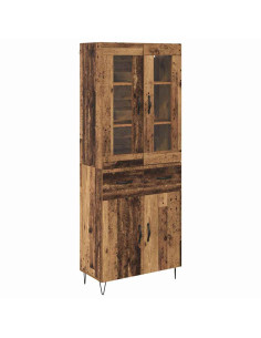 Credenza Legno vecchio 69,5 x 34 x 90 cm Legno multistrato 2