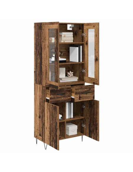 Credenza Legno vecchio 69,5 x 34 x 90 cm Legno multistrato
