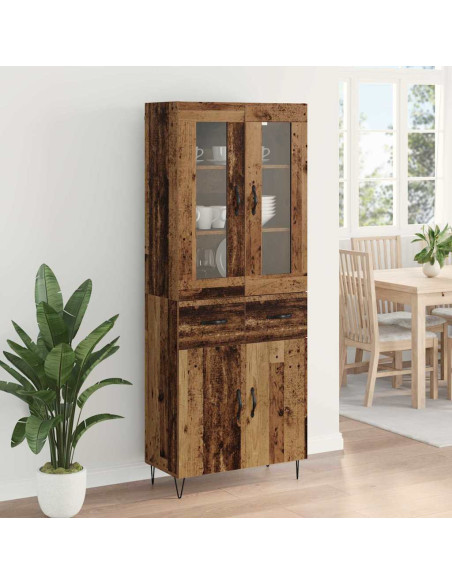 Credenza Legno vecchio 69,5 x 34 x 90 cm Legno multistrato