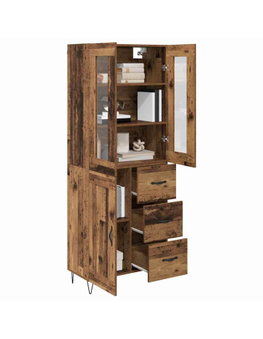 Credenza Legno vecchio 69,5 x 34 x 90 cm Legno multistrato