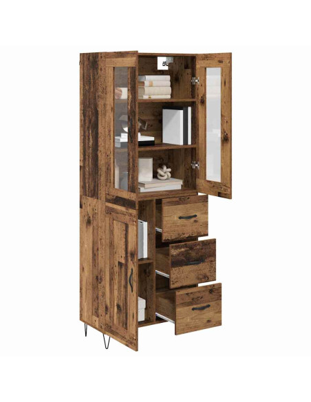 Credenza Legno vecchio 69,5 x 34 x 90 cm Legno multistrato