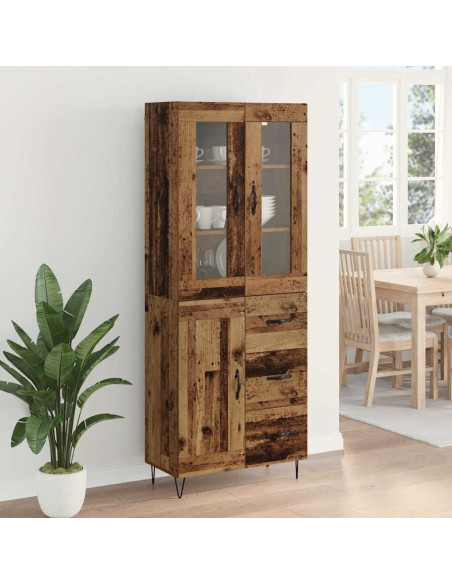 Credenza Legno vecchio 69,5 x 34 x 90 cm Legno multistrato