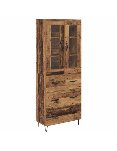 Credenza Legno vecchio 69,5 x 34 x 90 cm Legno multistrato