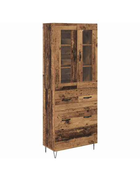 Credenza Legno vecchio 69,5 x 34 x 90 cm Legno multistrato