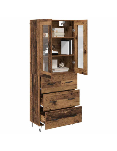 Credenza Legno vecchio 69,5 x 34 x 90 cm Legno multistrato