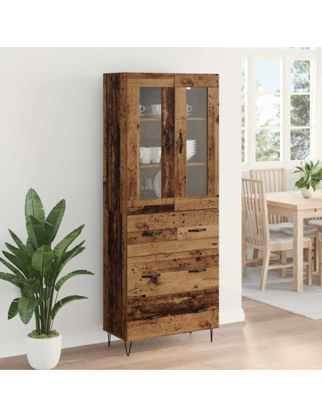 Credenza Legno vecchio 69,5 x 34 x 90 cm Legno multistrato