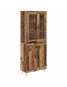 Credenza Legno vecchio 69,5 x 34 x 90 cm Legno multistrato 2