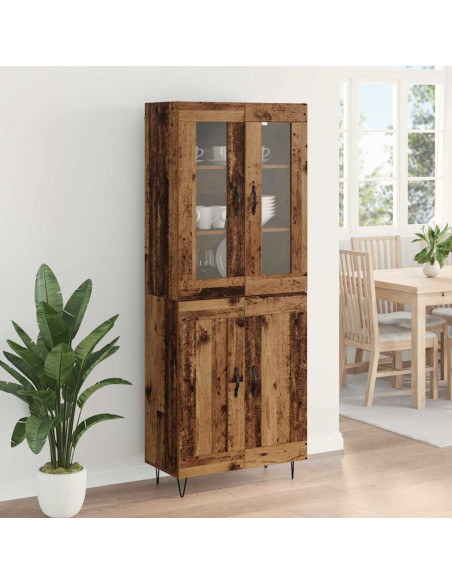 Credenza Legno vecchio 69,5 x 34 x 90 cm Legno multistrato
