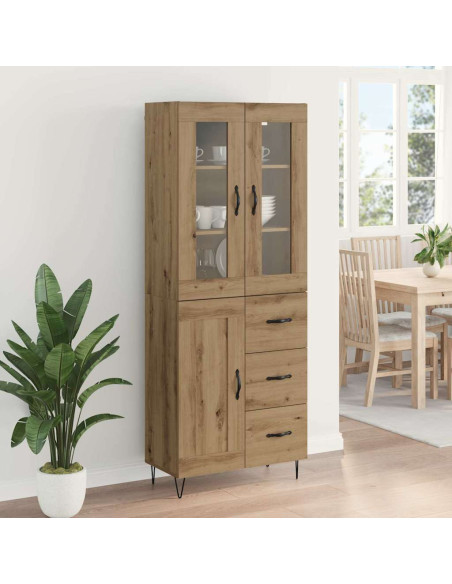 Credenza Rovere artigianale 69,5 x 34 x 90 cm Legno multistrato