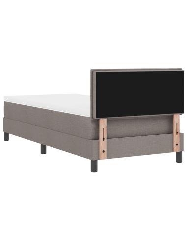 Letto a molle con materasso con led Talpa 90 x 190 cm Tessuto