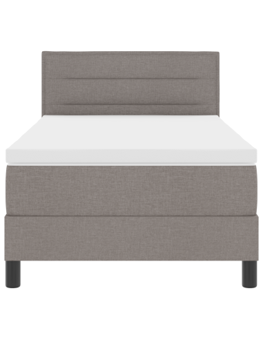 Letto a molle con materasso con led Talpa 90 x 190 cm Tessuto