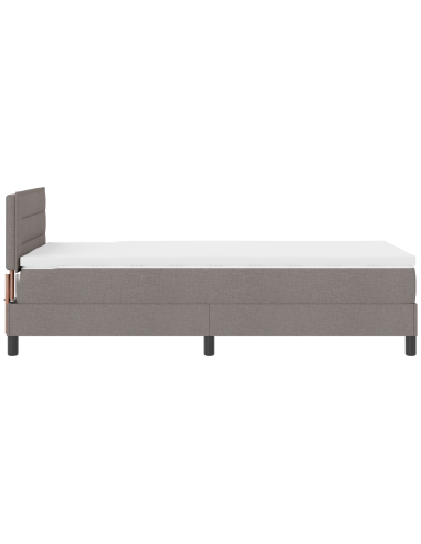 Letto a molle con materasso con led Talpa 90 x 190 cm Tessuto
