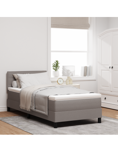 Letto a molle con materasso con led Talpa 90 x 190 cm Tessuto