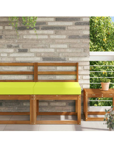 Cuscino per divano da esterno Verde 60 x 60 x 8 cm Poliestere