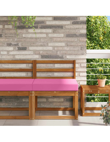 Cuscino per divano da esterno Rosa 60 x 60 x 8 cm Poliestere