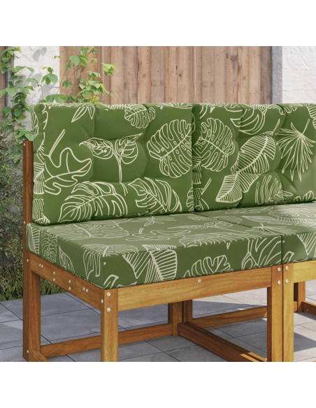 Cuscino per divano da esterno 2 pcs Design a foglia Poliestere