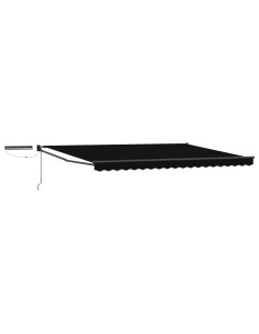 Tettuccio Elettrico Retrattile Nero 4 × 3 m