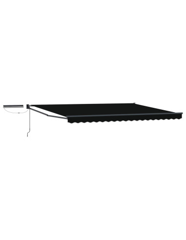 Tettuccio Elettrico Retrattile Nero 4 × 3 m