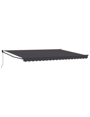 Tenda retrattile manuale Antracite 4 x 2 m