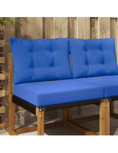 Cuscino per divano da esterno 2 pcs Turchese Poliestere