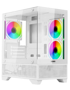 CASE MATX-TOWER NO PSU FLOW FH100 3FAN ARGB F&S GLASS