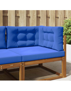 Cuscino per divano da esterno 3 pcs Turchese Poliestere