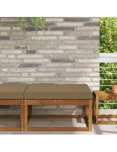 Cuscino per divano da esterno Talpa 80 x 80 x 8 cm Poliestere