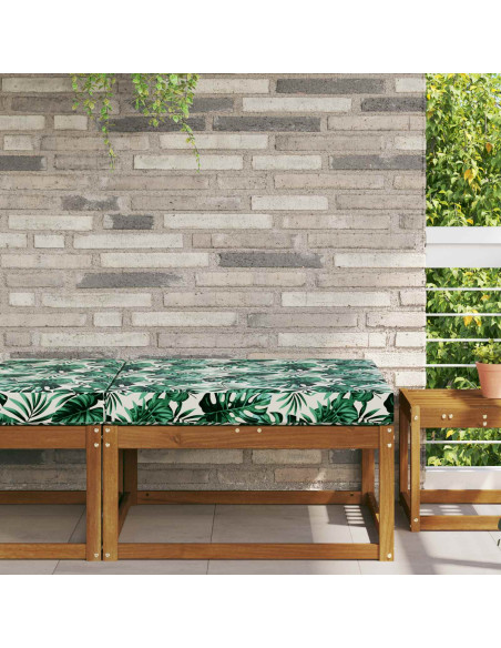 Cuscino per divano da esterno Motivo Foglia 80 x 80 x 8 cm