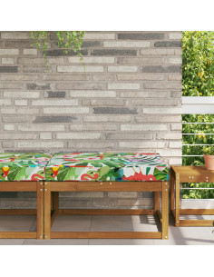 Cuscino per divano da esterno colorato 80 x 80 x 8 cm