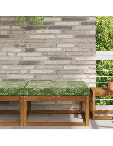 Cuscino per divano da esterno Design a foglia 80 x 80 x 8 cm