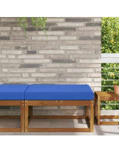 Cuscino per divano da esterno Turchese 80 x 80 x 8 cm