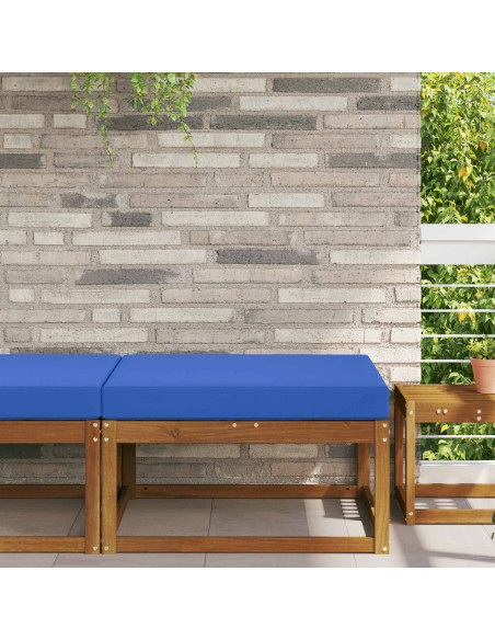 Cuscino per divano da esterno Turchese 80 x 80 x 8 cm