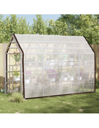 Telo con Occhielli Trasparente 3 x 4 m Polietilene