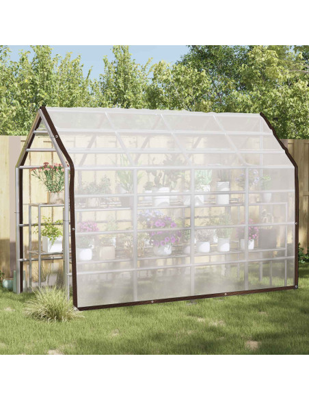 Telo con Occhielli Trasparente 3 x 4 m Polietilene