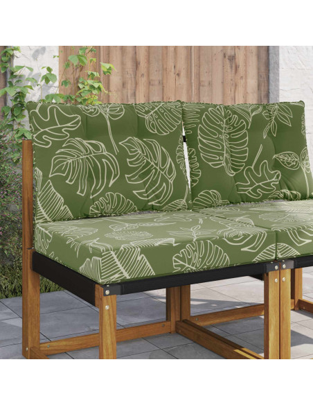 Cuscino per divano da esterno 2 pcs Design a foglia Poliestere