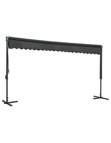 Tenda Parasole con Piedistallo 500x300 cm Antracite