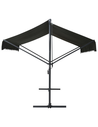 Tenda Parasole con Piedistallo 500x300 cm Antracite