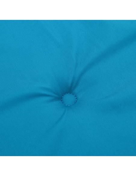 Cuscino per Panca Blu 200x50x3 cm in Tessuto Oxford