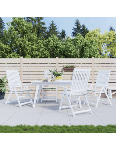 Cuscini per Sedia 4pz Motivo a Foglie 50x50x4 cm in Tessuto