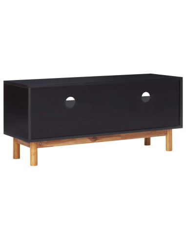 Mobile Porta TV 100x35x45 cm in Legno Massello di Acacia e MDF