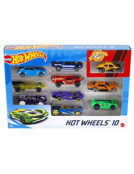 Hot Wheels 10 veicoli assortiti